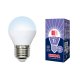 Лампа светодиодная LED-G45-7W/DW/E27/FR/NR Форма шар, матовая. Серия Norma. Дневной белый свет (6500