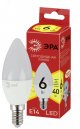 Лампа светодиодная RED LINE LED B35-6W-827-E14 R Е14 / E14 6 Вт свеча теплый белый свет