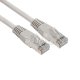 Патч-корд FTP категория 6 LSZH, длина 1 метр, экранированный, серый