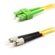 Патч-корд оптический переходной SM. 9/125 (OS2) SC/APC-FC/UPC Duplex PVC 5м