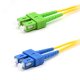 Патч-корд оптический переходной SM. 9/125 OS2. SC/APC-SC/UPC. Duplex. PVC. 2м