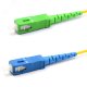 Патч-корд оптический переходной SM 9/125 OS2 SC/APC-SC/UPC S LSZH 10м