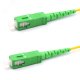 Патч-корд оптический соединительный SM 9/125 OS2 SC/APC-SC/APC. Simplex LSZH 7м