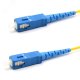 Патч-корд оптический соединительный SM 9/125 OS2 SC/UPC-SC/UPC Simplex LSZH 1м