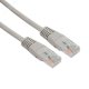 Патч-корд U/UTP. категория 5e. RJ45-RJ45. неэкранированный. LSZH серый. 1 м