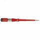 Тестер напряжения контактный 100-500V, 12*200 мм, красный, Stekker