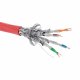 Витая пара CAT 6 S/FTP нг(А)-FRHF бухта 305м красный (RN6SFA04RD)