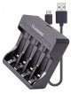 Зарядное устройство KOC903USB 1-4 АА/ААА питание от USB шнур. автомат., КОСМОС (KOC903USB)
